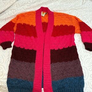 Rainbow sweater cardi from Farm Rio!